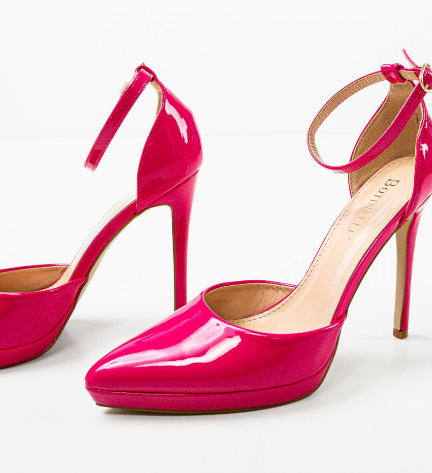 Pantofi dama Fernanda Fuchsia - Img 3