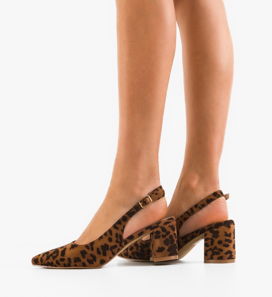 Pantofi dama Gally Print - Img 5