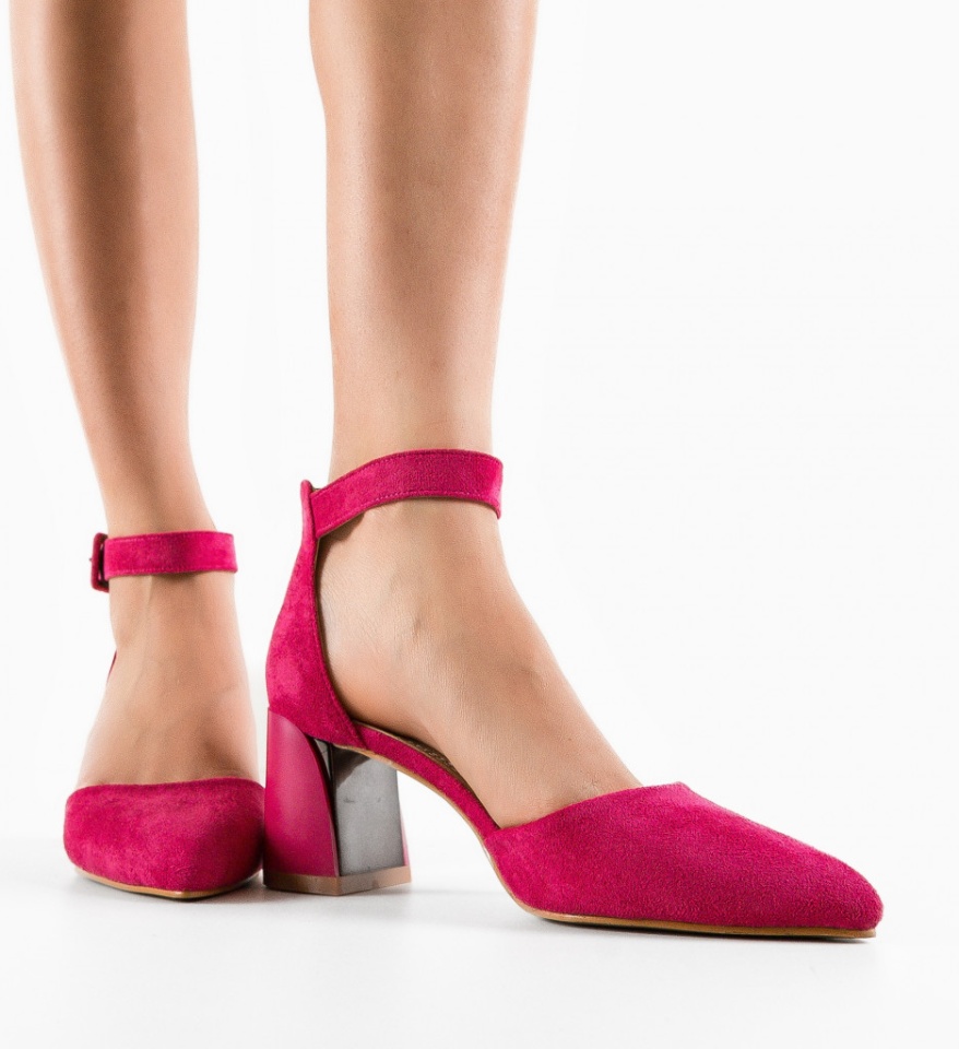Pantofi dama Gora Fuchsia - Img 5