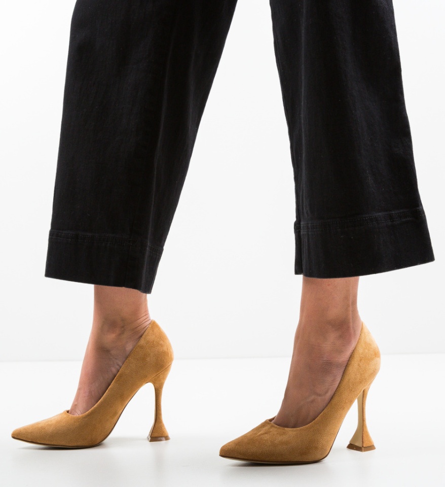 Pantofi dama Jorio Camel - Img 10