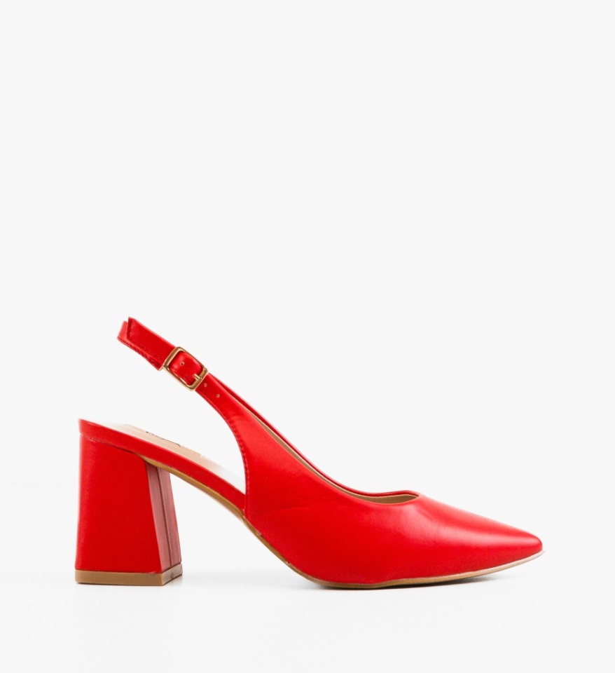 Pantofi dama Justin Rosii - Img 2