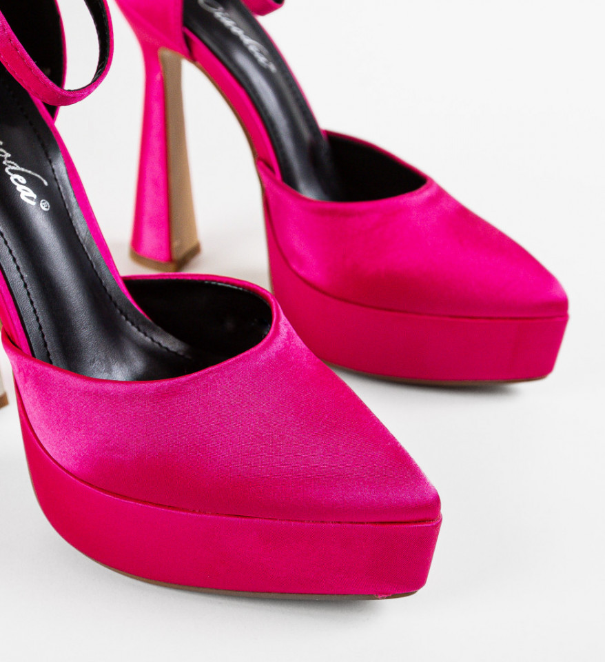 Pantofi dama Kristoffe Fuchsia - Img 4