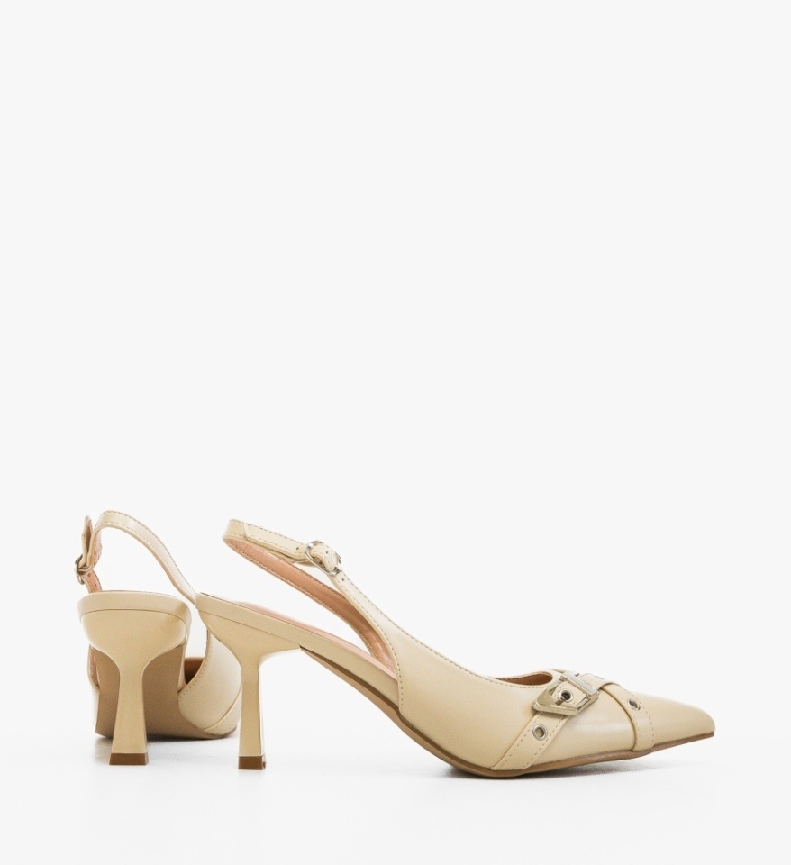 Pantofi dama Lennox Bej - Img 3