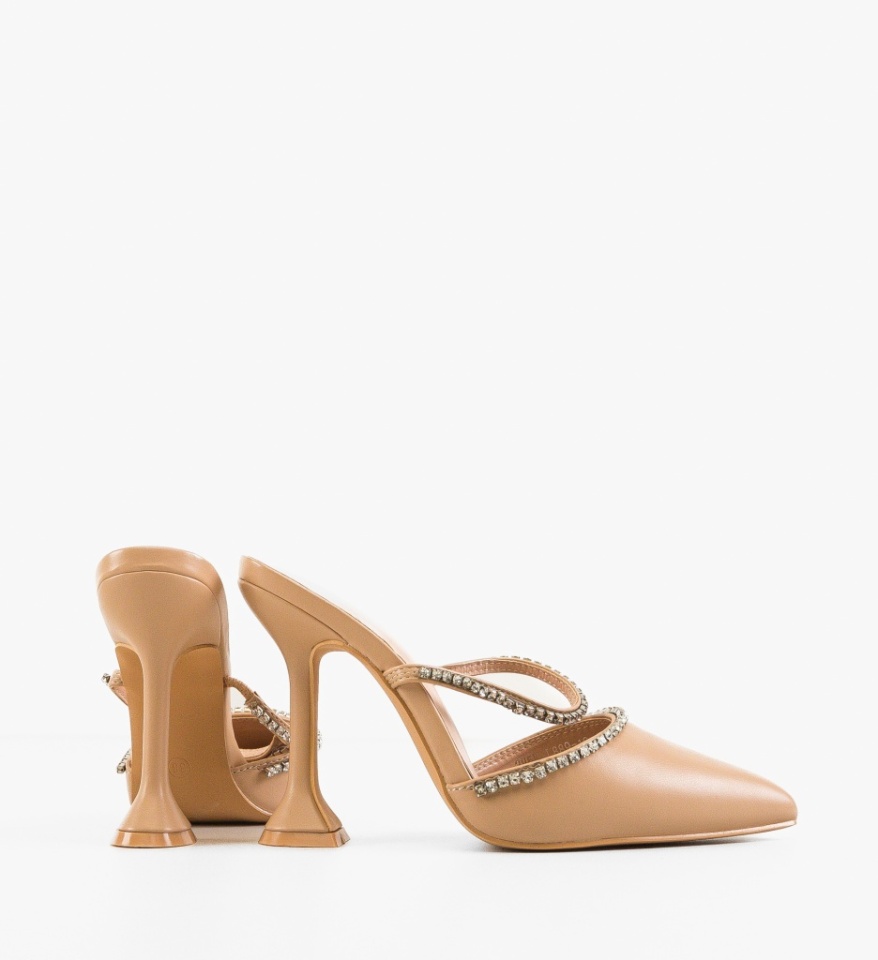 Pantofi dama Leslie Nude - Img 3