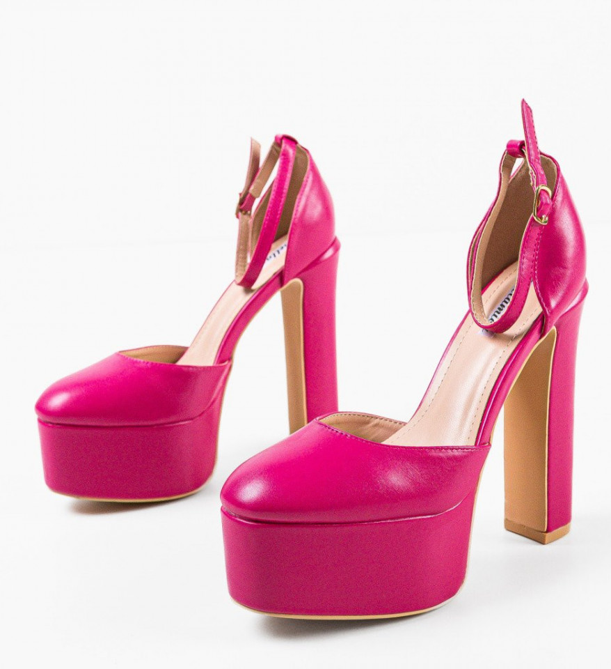 Pantofi dama Lucas Fuchsia - Img 3