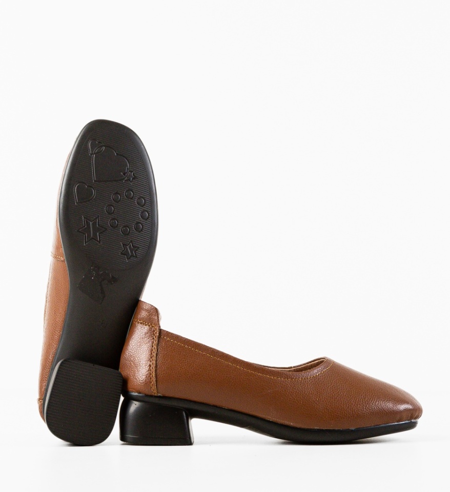 Pantofi dama Myant Camel - Img 3