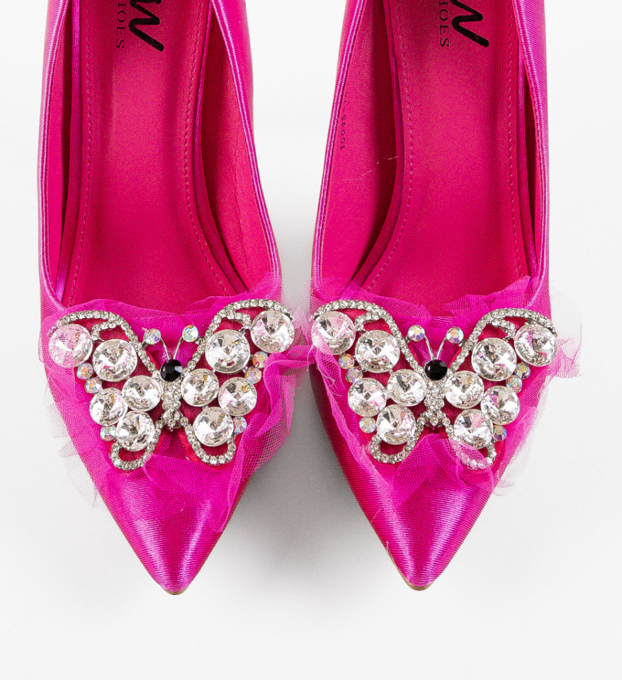 Pantofi dama Neanyta Fuchsia - Img 5