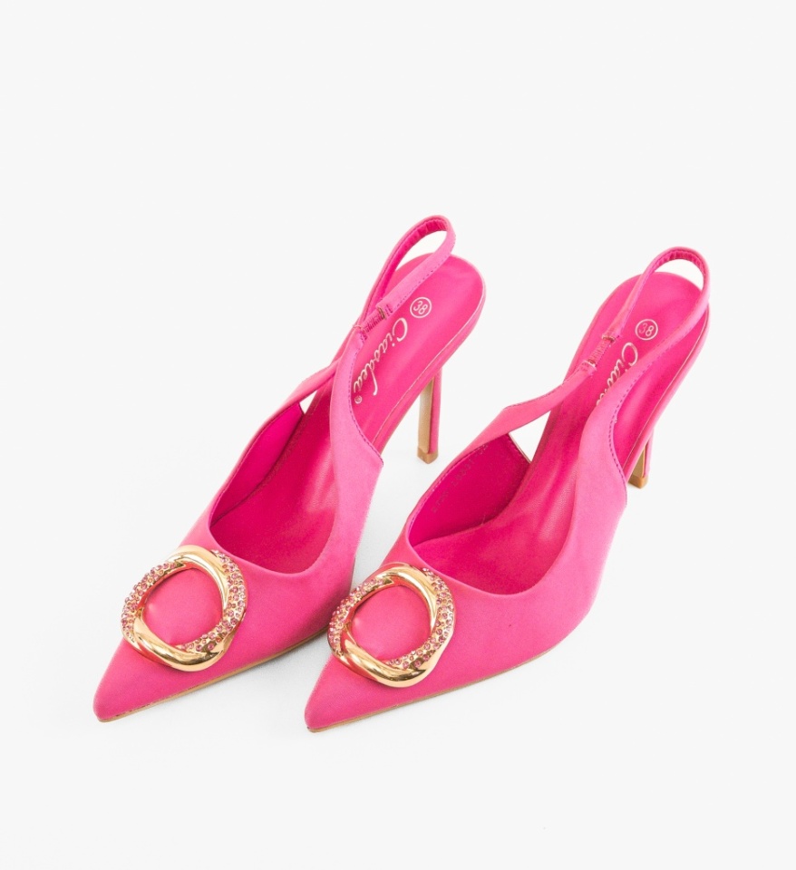Pantofi dama Omar Fuchsia - Img 3