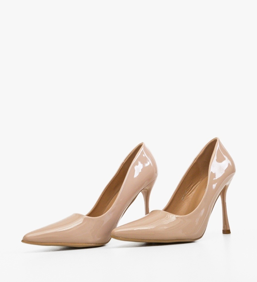 Pantofi dama Paple Nude - Img 4