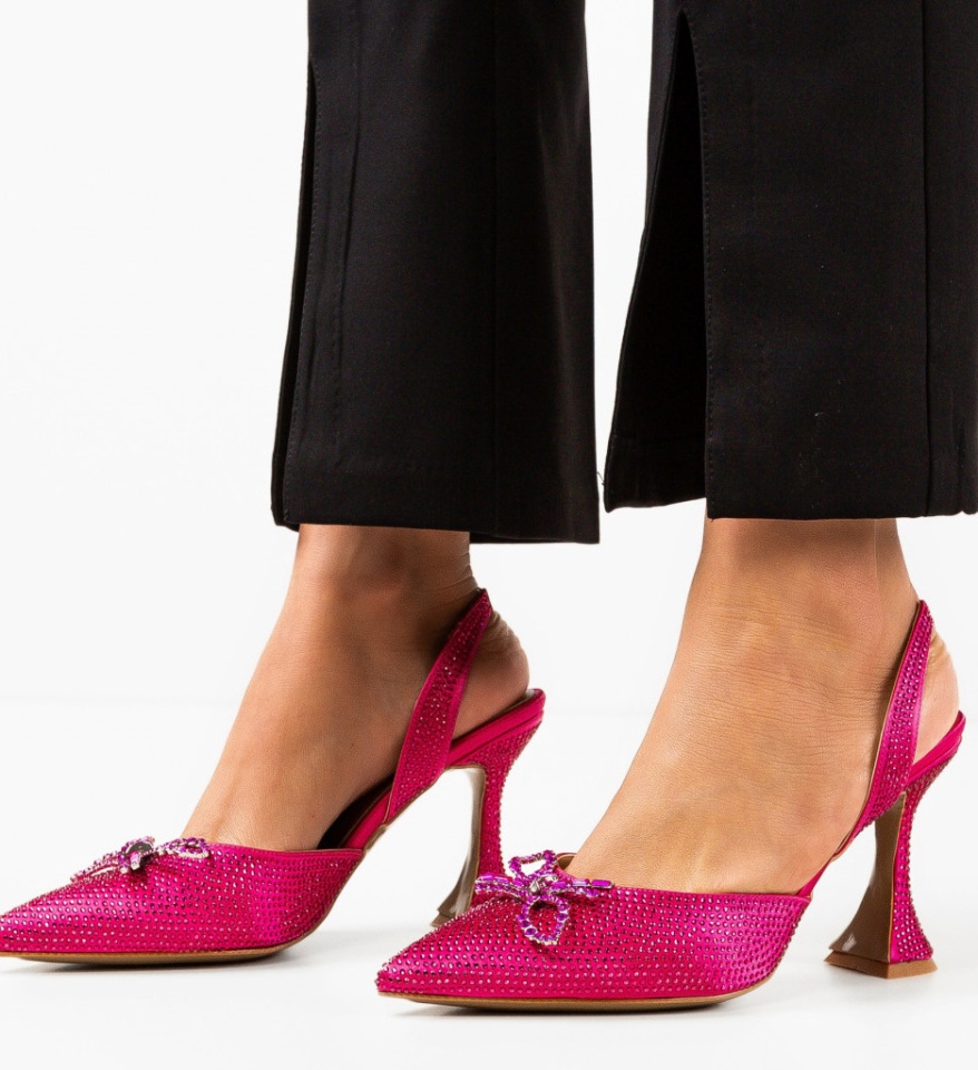 Pantofi dama Partyun Fuchsia - Img 4