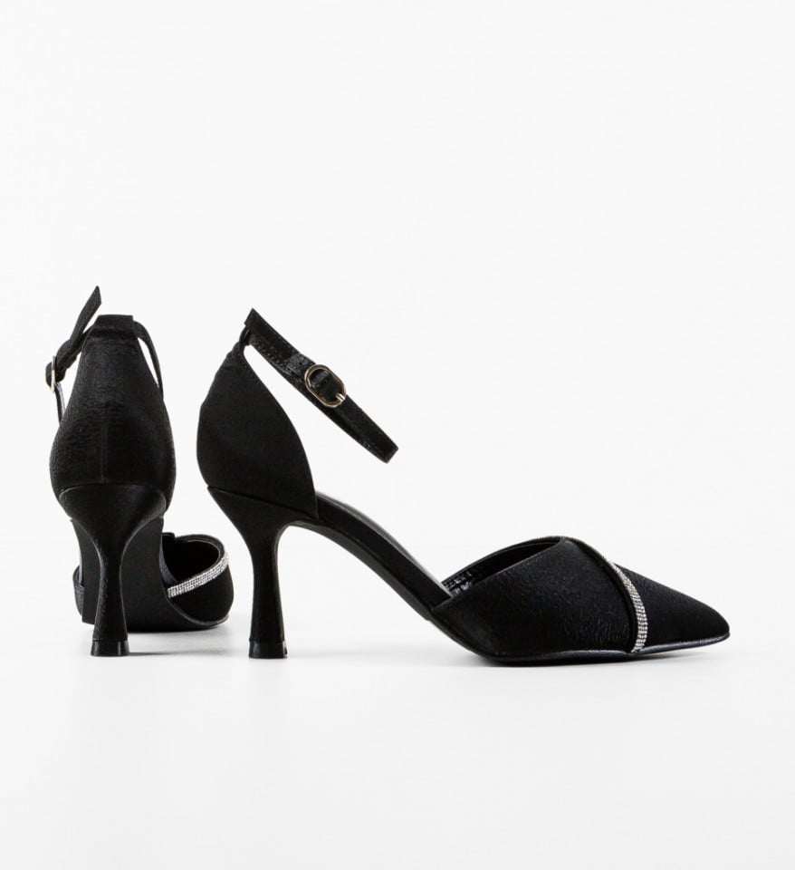 Pantofi dama Rubble Negri - Img 2