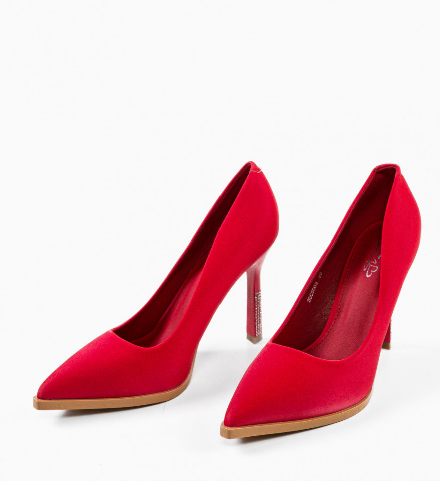 Pantofi dama Sadeas Rosii - Img 2