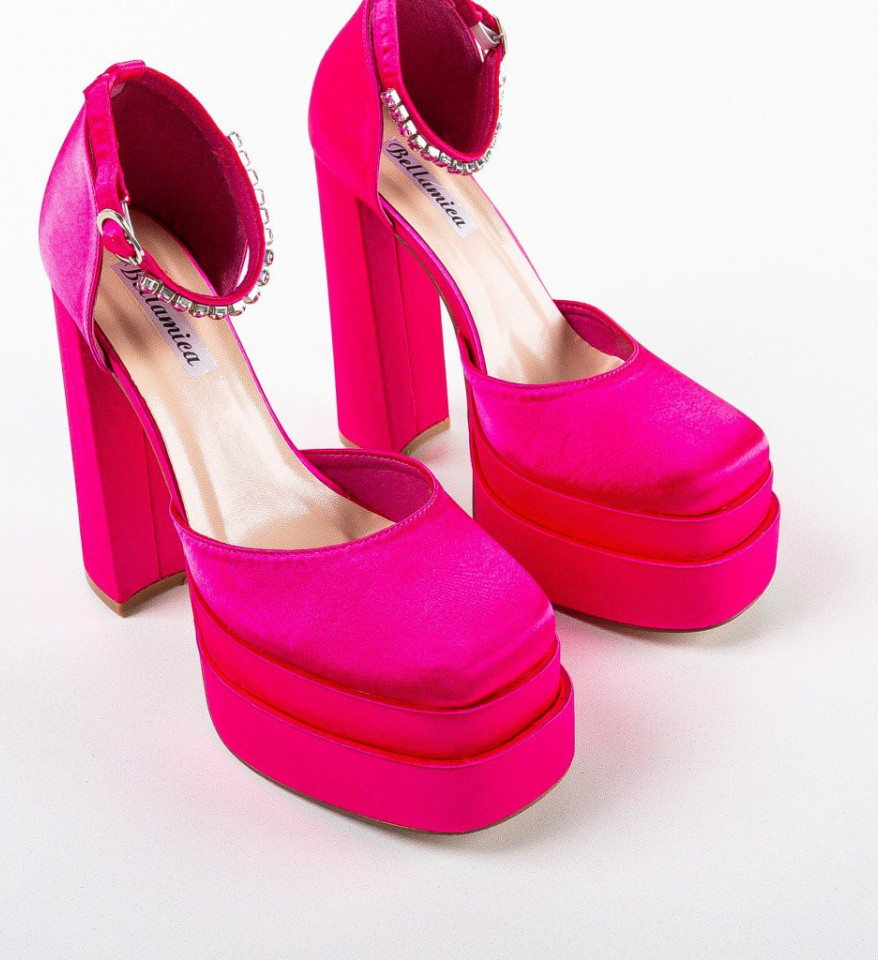 Pantofi dama Sarah Fuchsia - Img 4