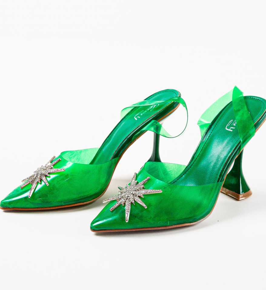 Pantofi dama Sheppard Verzi - Img 10