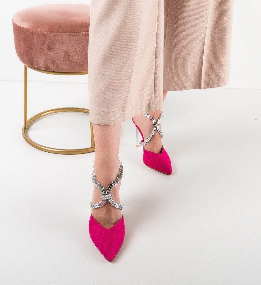 Pantofi dama Snaider Fuchsia - Img 6