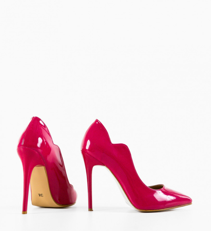 Pantofi dama Tichon Fuchsia - Img 2