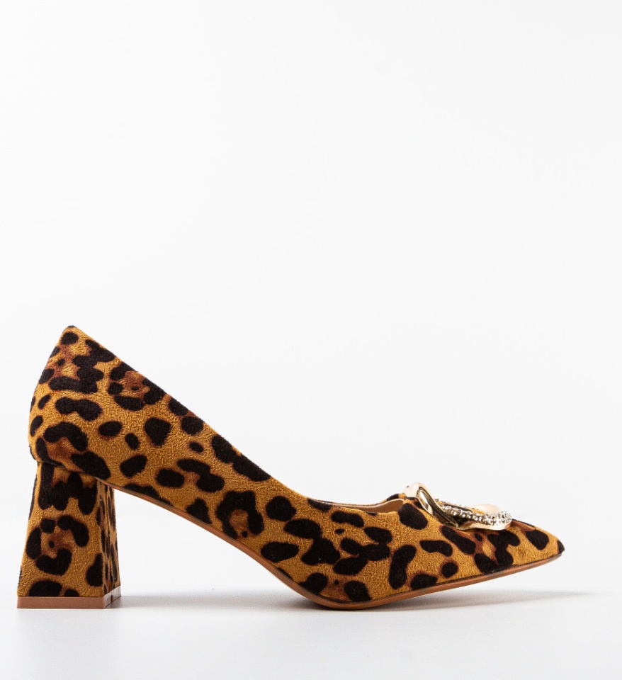 Pantofi dama Tillie Animal Print - Img 7