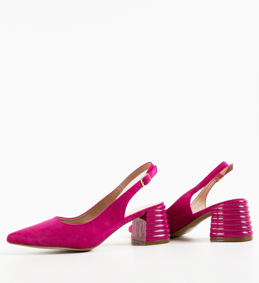 Pantofi dama Westley Fuchsia - Img 4