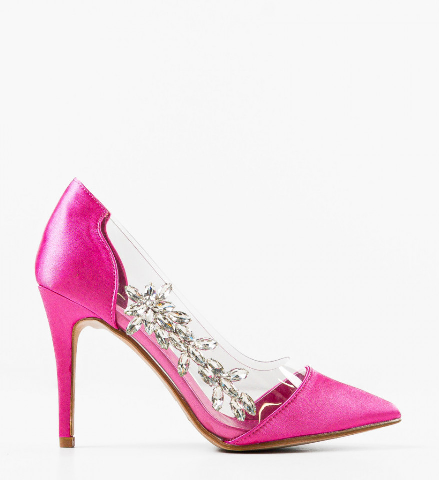 Pantofi dama Xavier Fuchsia