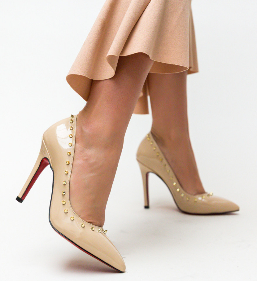 Pantofi Nicor Bej