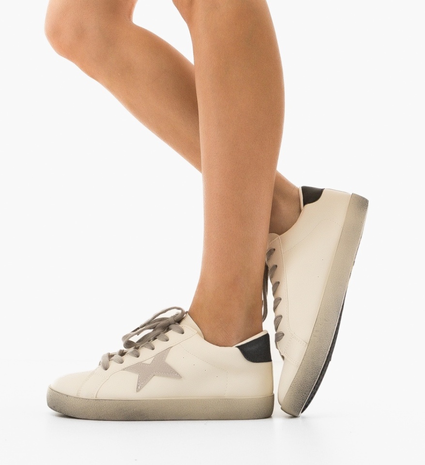 Pantofi sport Abia Albi - Img 4
