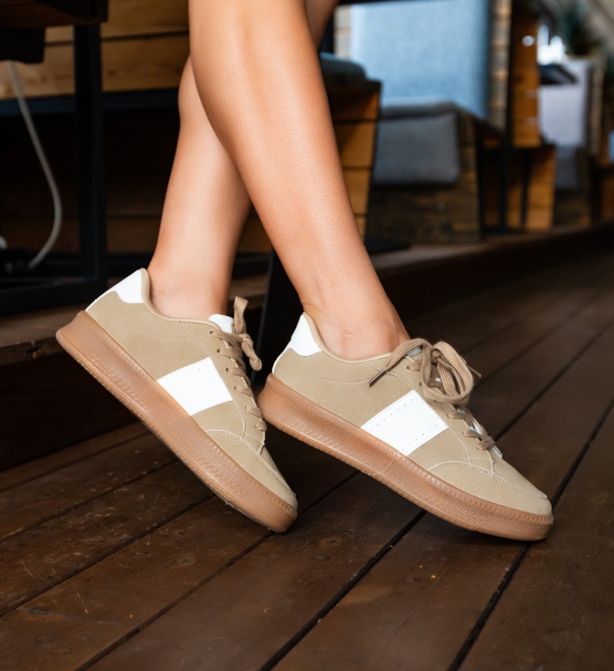 Pantofi Sport Chaya Khaki - Img 5