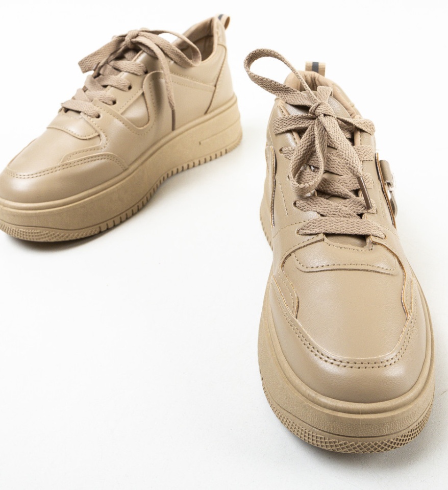 Pantofi Sport Fisire Khaki - Img 13