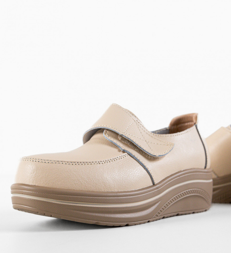 Pantofi Sport Hausberg Bej 2 - Img 3