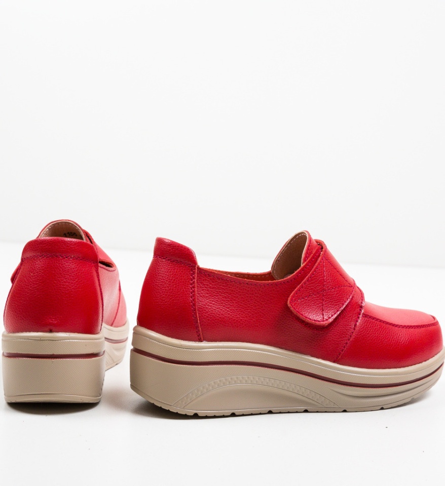 Pantofi Sport Hausberg Rosii - Img 14
