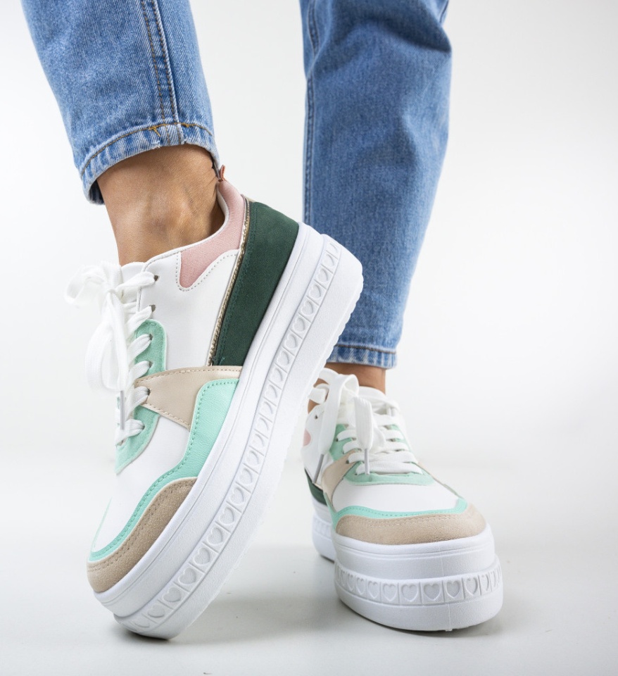 Pantofi Sport Kajol Verzi - Img 4