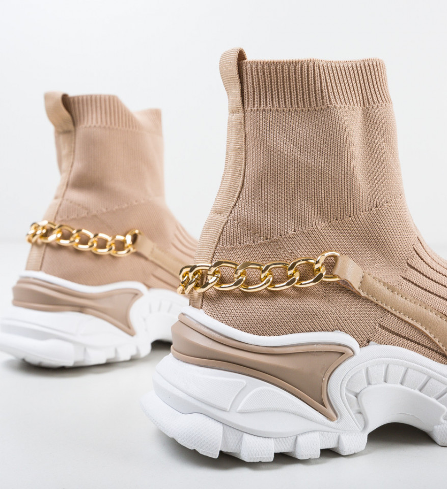 Pantofi Sport Lamar Khaki - Img 2