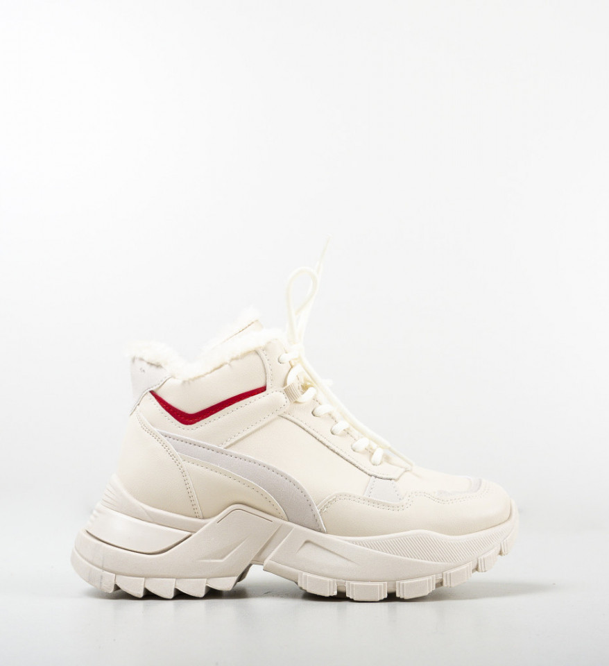 Pantofi Sport Lionk Bej - Img 4