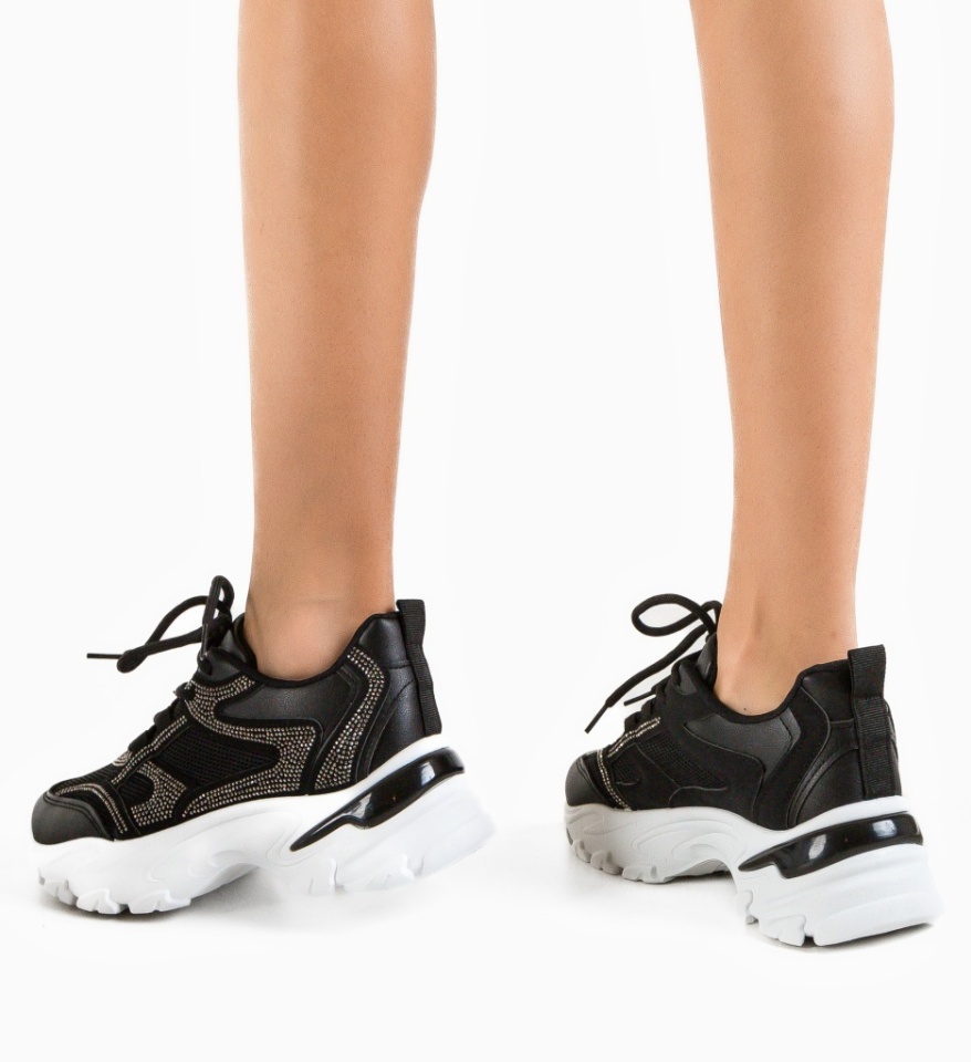 Pantofi Sport Nereus Negri - Img 5