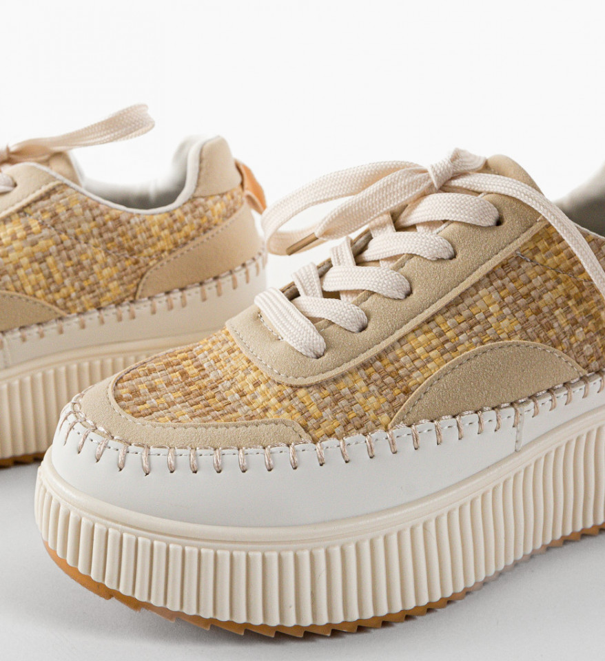 Pantofi Sport Otto Khaki - Img 4
