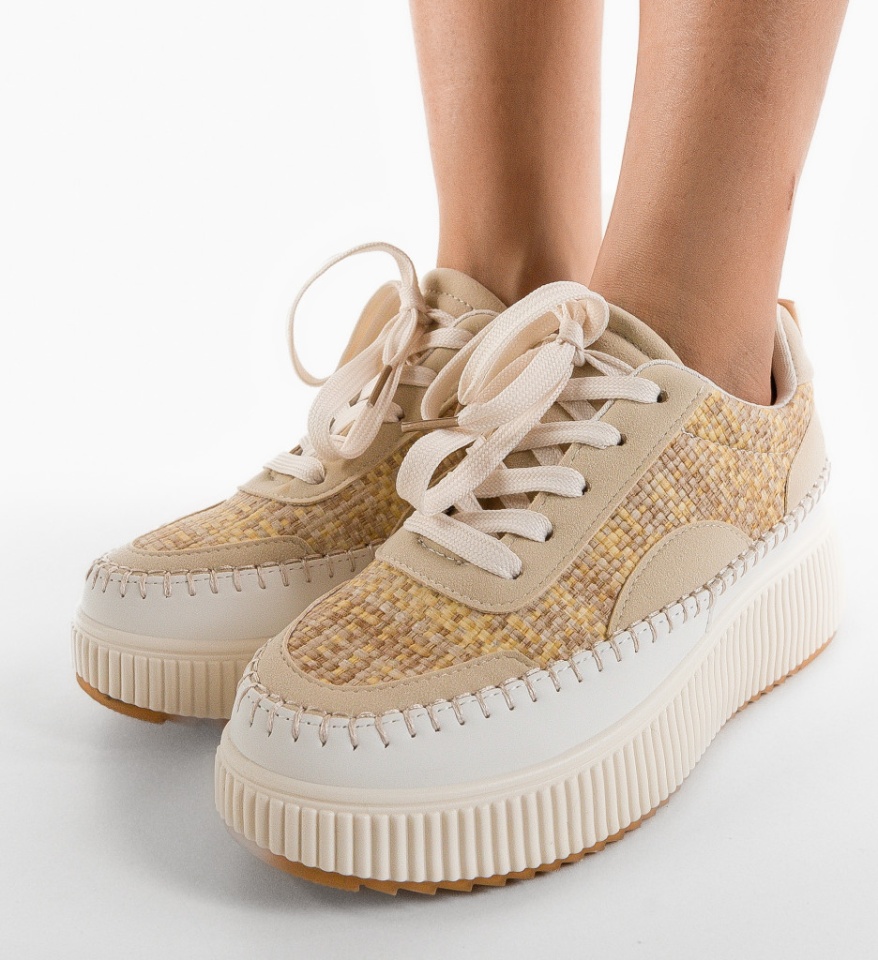 Pantofi Sport Otto Khaki - Img 5