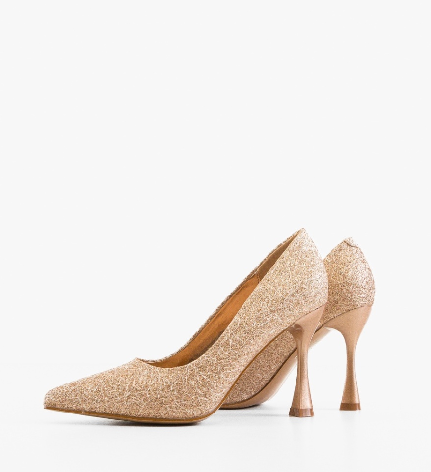 Pantofi stiletto dama Bridie Aurii 2 - Img 3