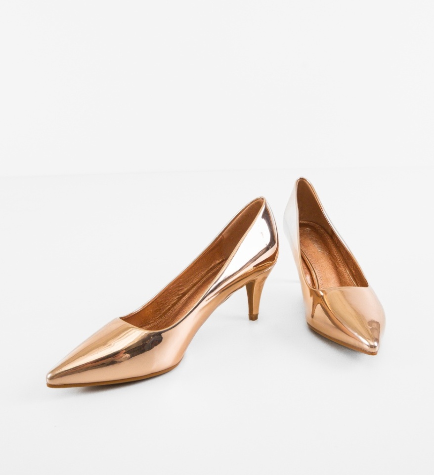 Pantofi stiletto dama Fiona Aurii - Img 2