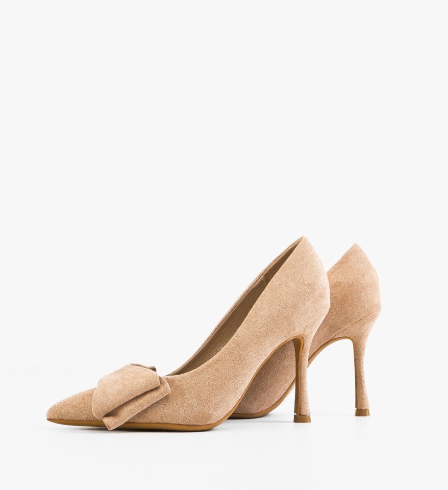 Pantofi stiletto dama Lester Bej - Img 2