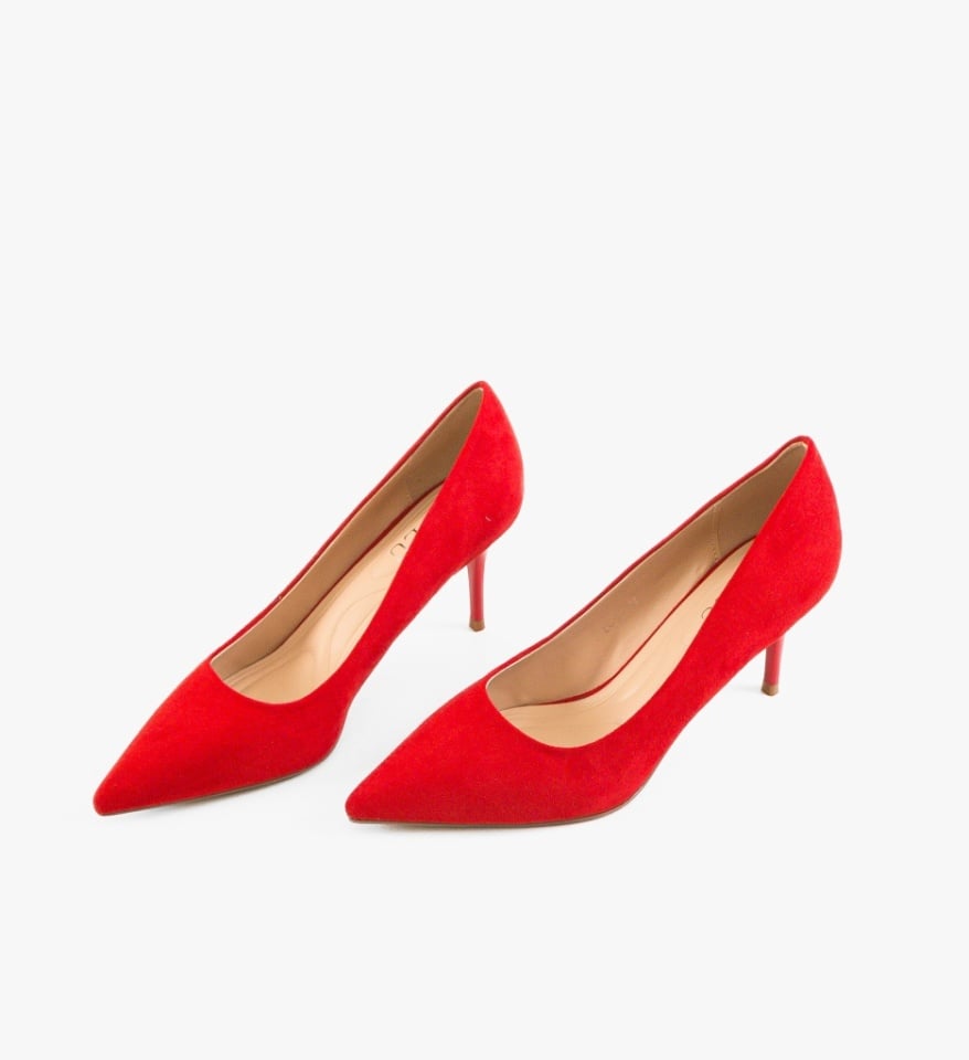 Pantofi stiletto dama Ryra Rosii - Img 2