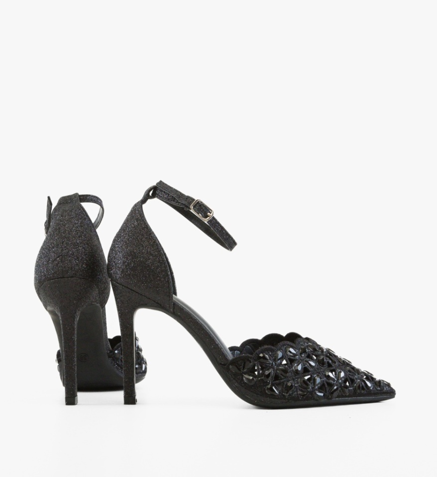 Pantofi stiletto dama Tabylys Negri - Img 5