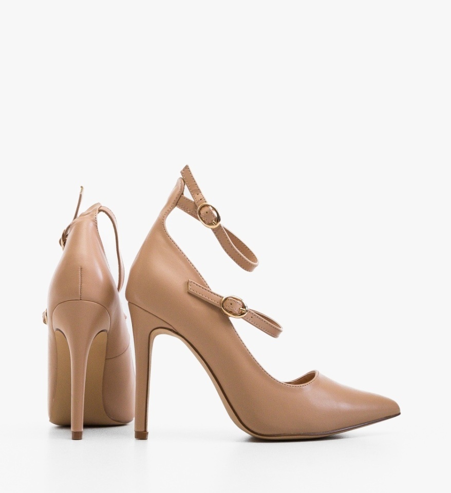 Pantofi stiletto dama Ximiex Nude - Img 4