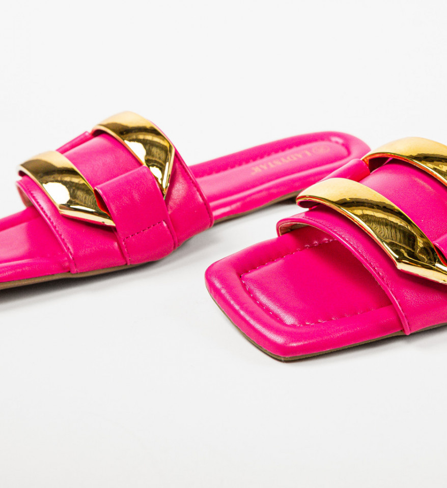 Papuci dama Benny Fuchsia - Img 3