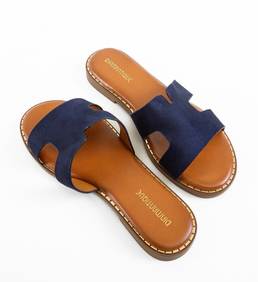 Papuci dama Yorang Bleumarin - Img 3