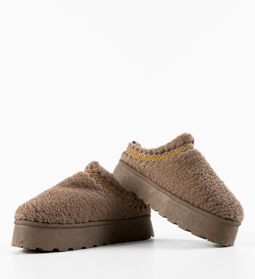 Papuci tip Ug Davila Khaki - Img 3