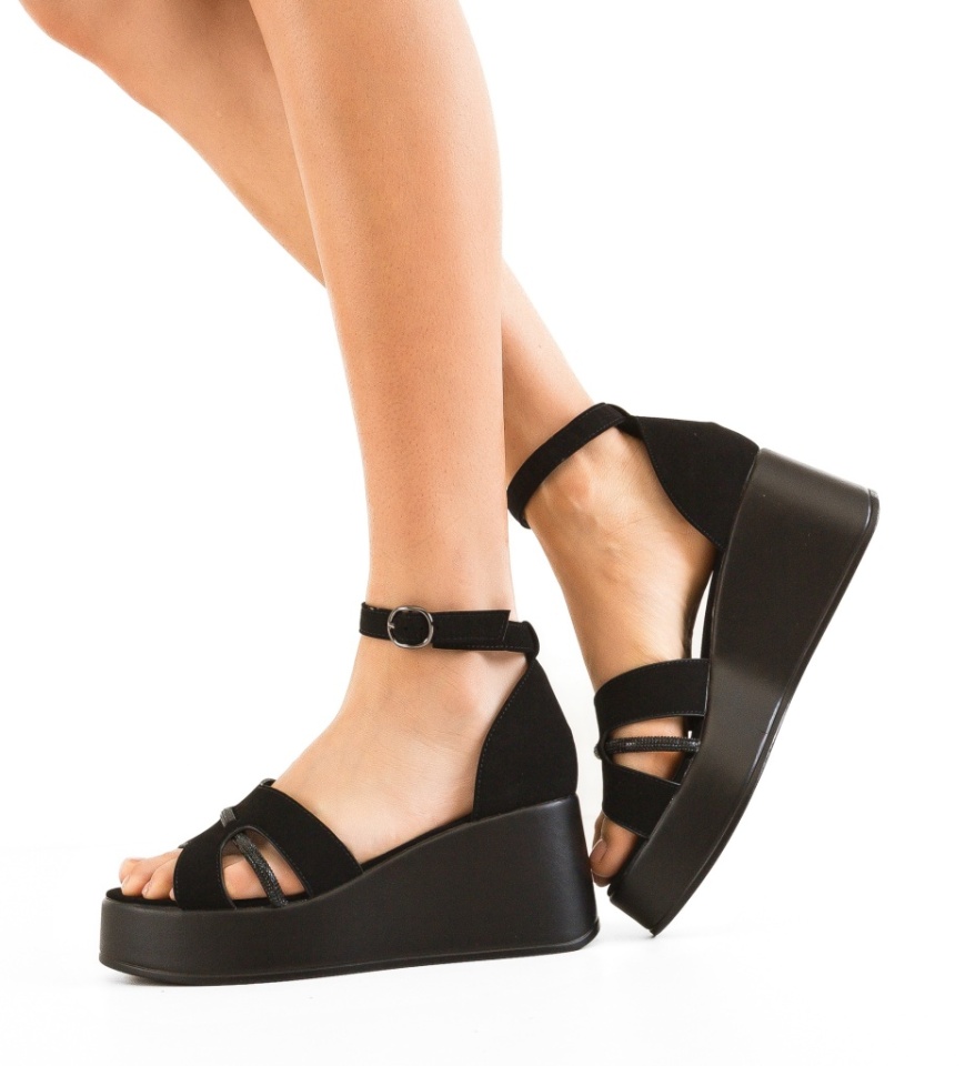Platforme dama Annet Negre - Img 5