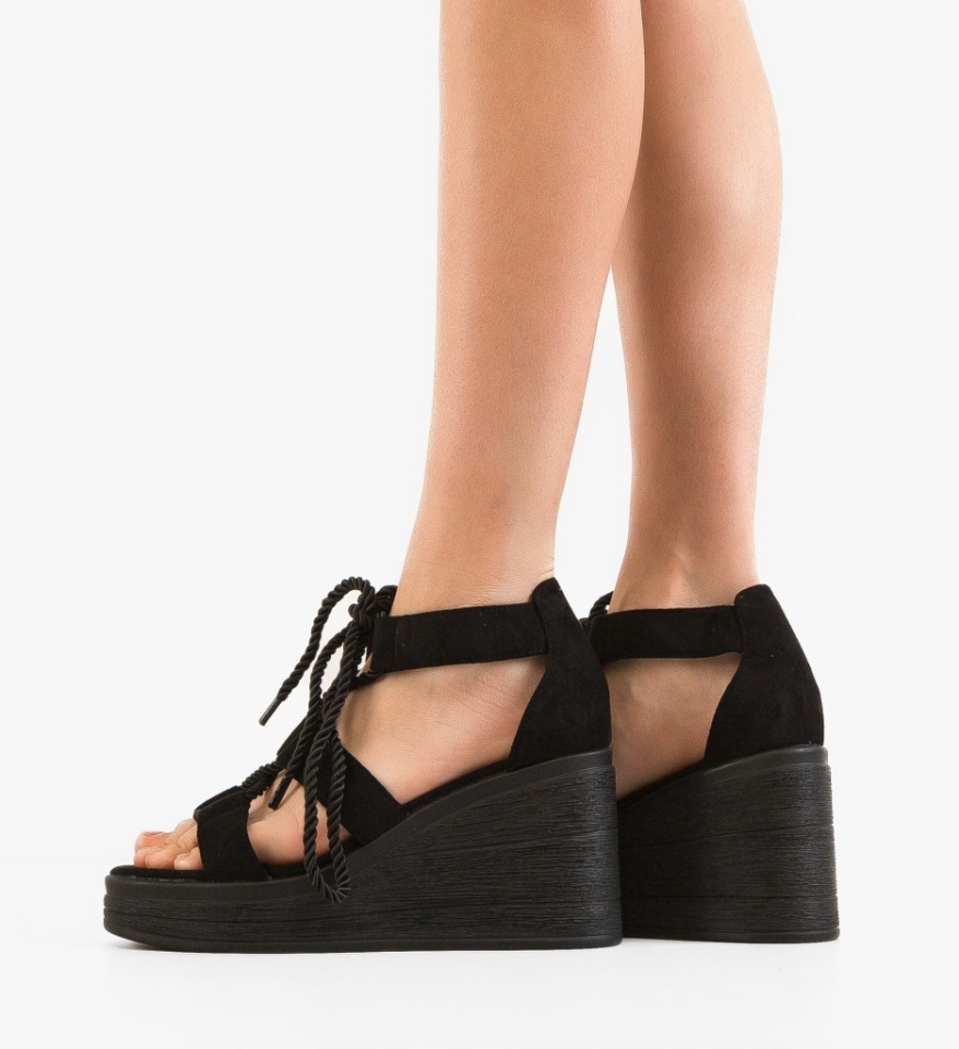 Platforme dama Esmee Negre - Img 5
