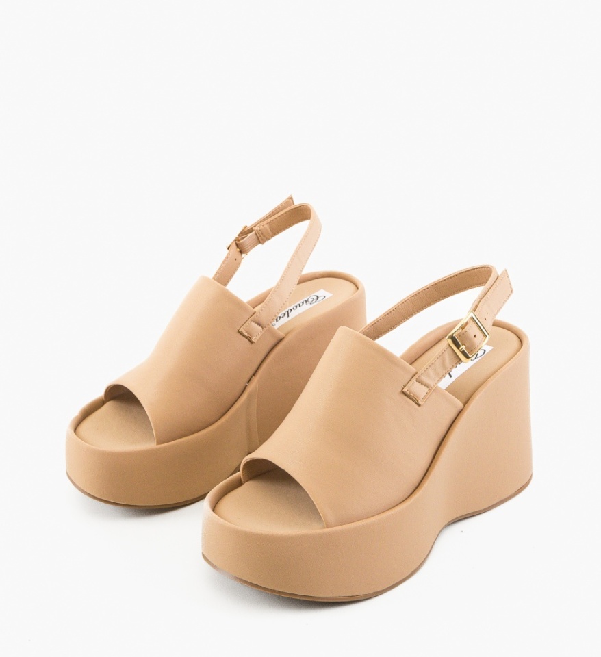 Platforme dama Ingram Bej - Img 2