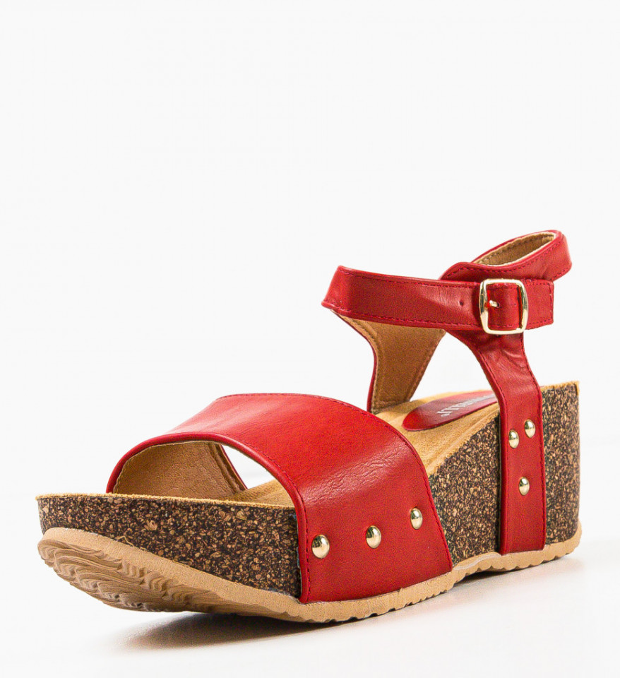 Platforme dama Macie Rosii