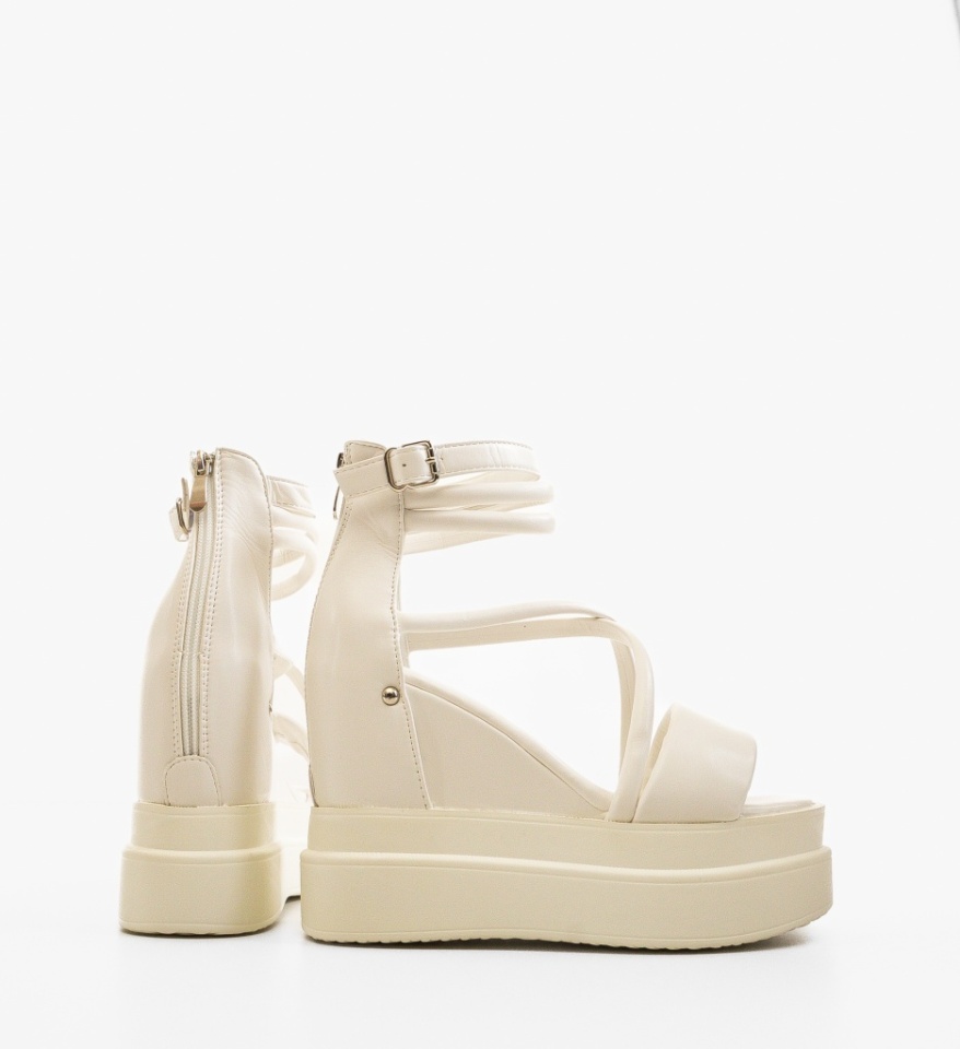 Platforme dama Shamar Albe - Img 3