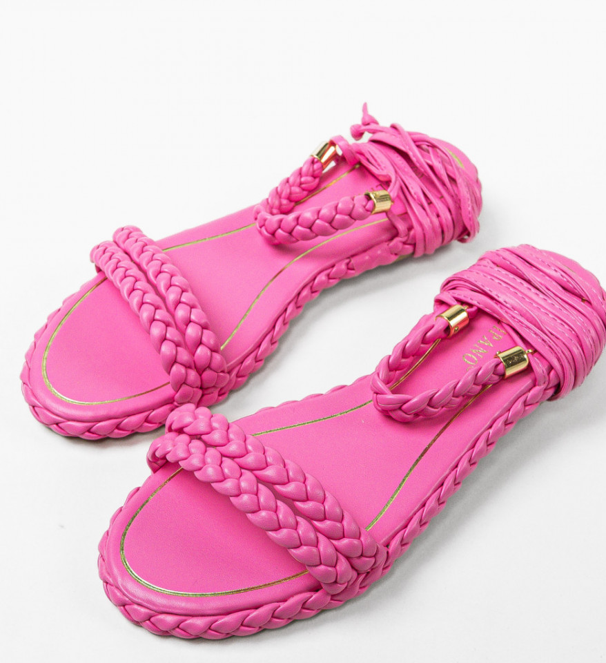 Sandale dama Angelita Fuchsia - Img 10